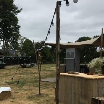 Prikkabelpaal hout 3 meter