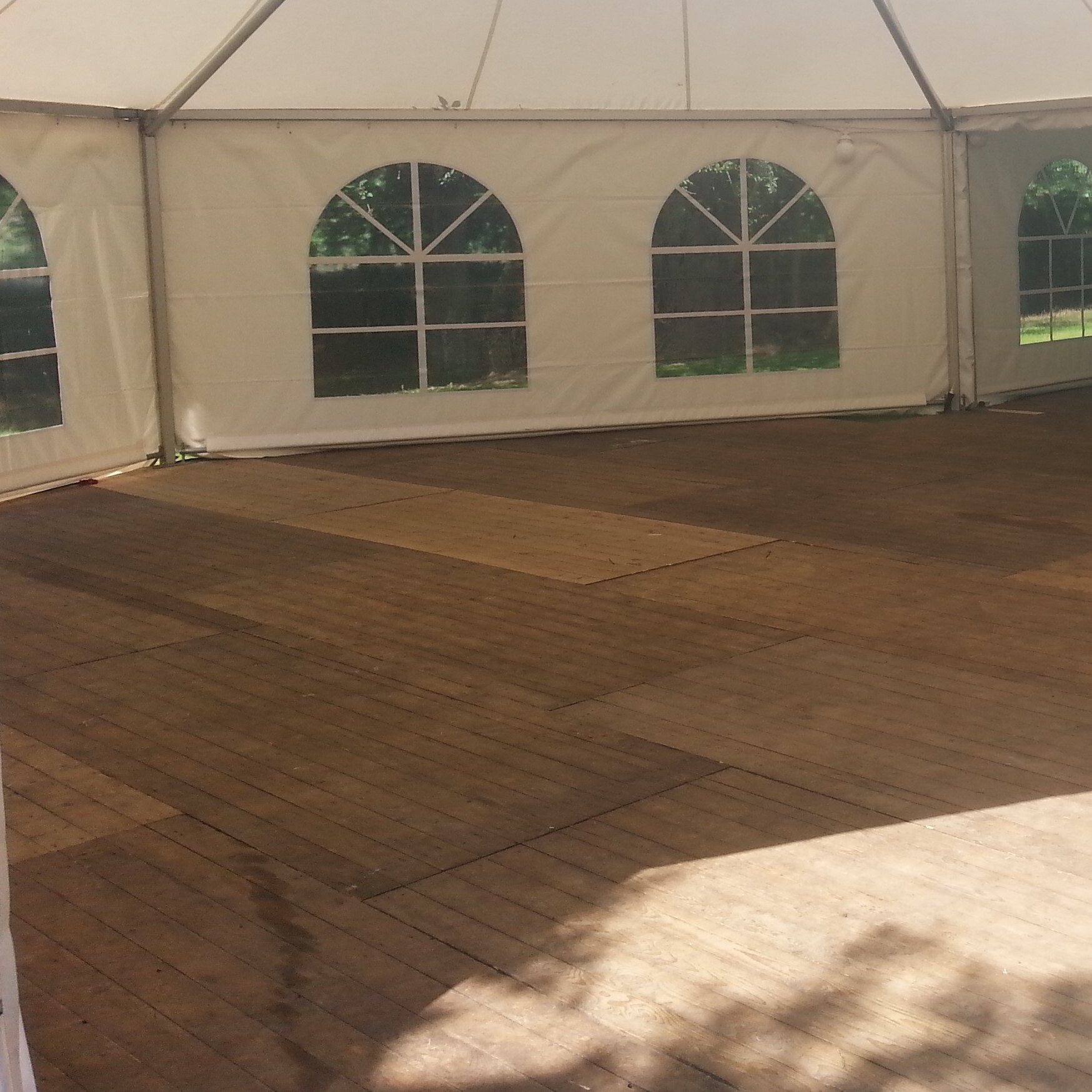 Vloer 14 meter breed