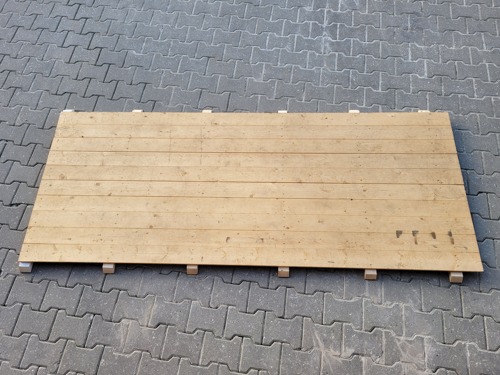 Houten vloerdeel heel