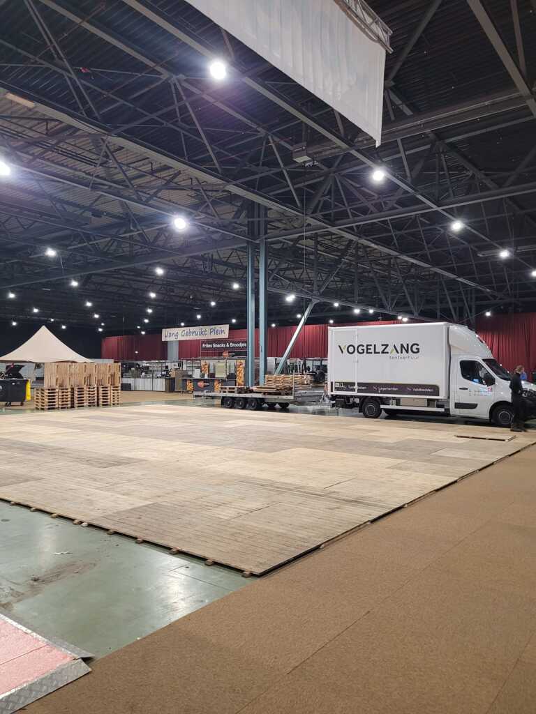 Houten vlonder vloer